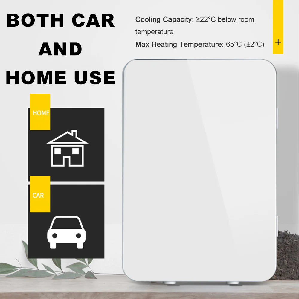 Portable Vehicle Refrigerator 8L Mini Compact Fridge