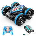 Amphibious Remote Control Car Gesture Sensor 4WD Off-Road Toy Car 360 Degree Rotating Waterproof RC Stunt Car for Kids Gifts