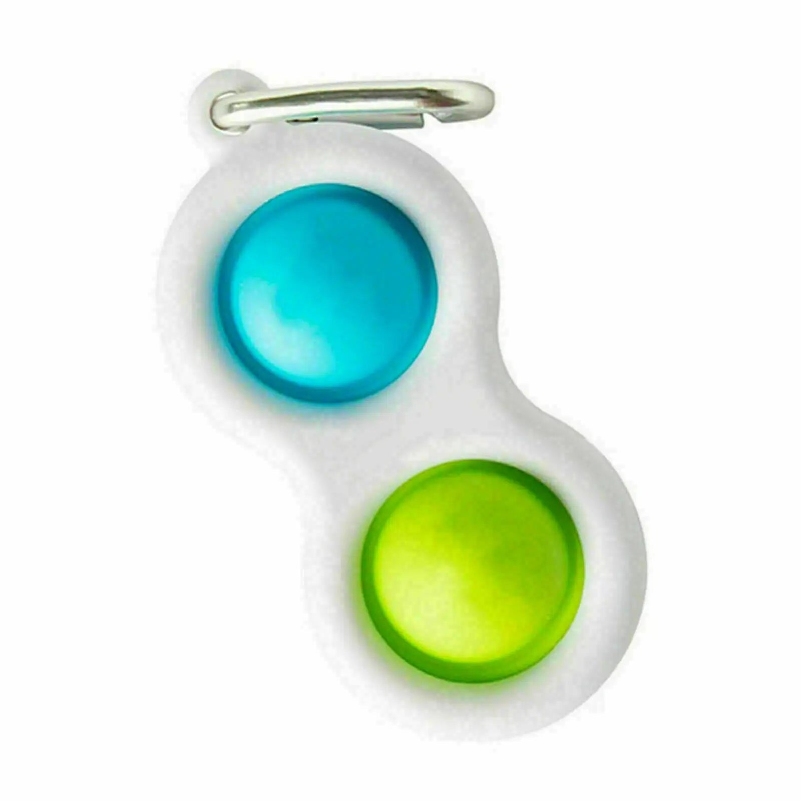 Children Kid Simple Dimple Special Needs Silent Sensory Fidget Keyring Toy Autism Classroom Adult UK