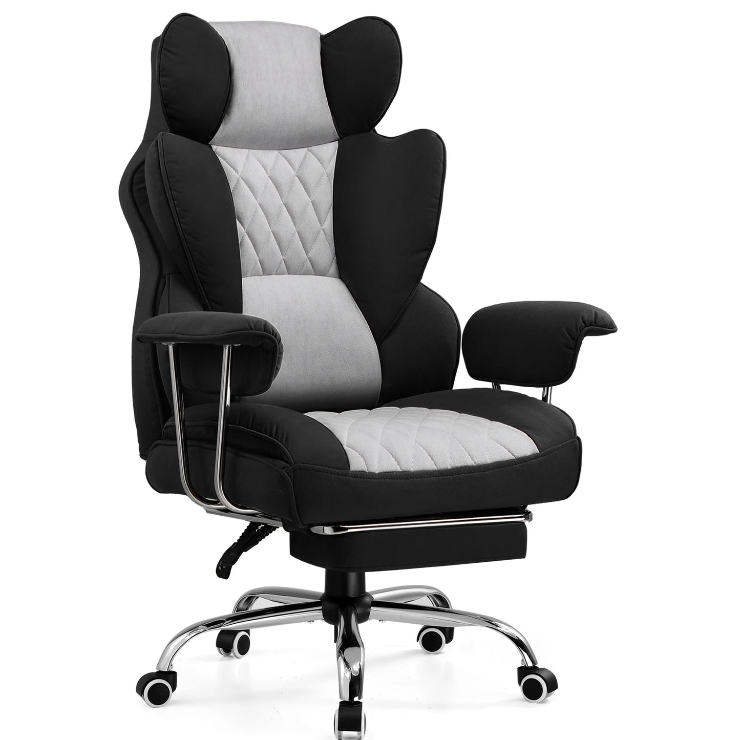 GTPLAYER Gaming Chair, Executive Office Desk Chair Ergonomic Computer Chair with Footrest Heavy Duty High Back Lumbar Support
