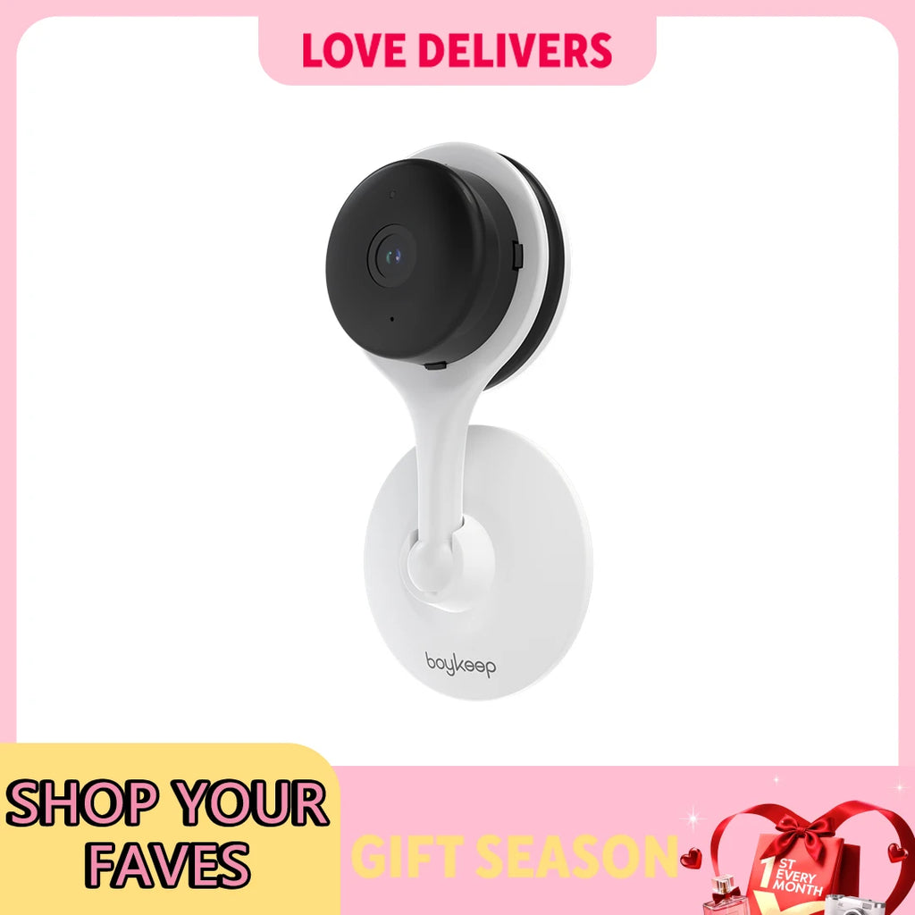 BoyKeep Surveillance Camera 3MP 5/2.4GHz WiFi Indoor Home Security