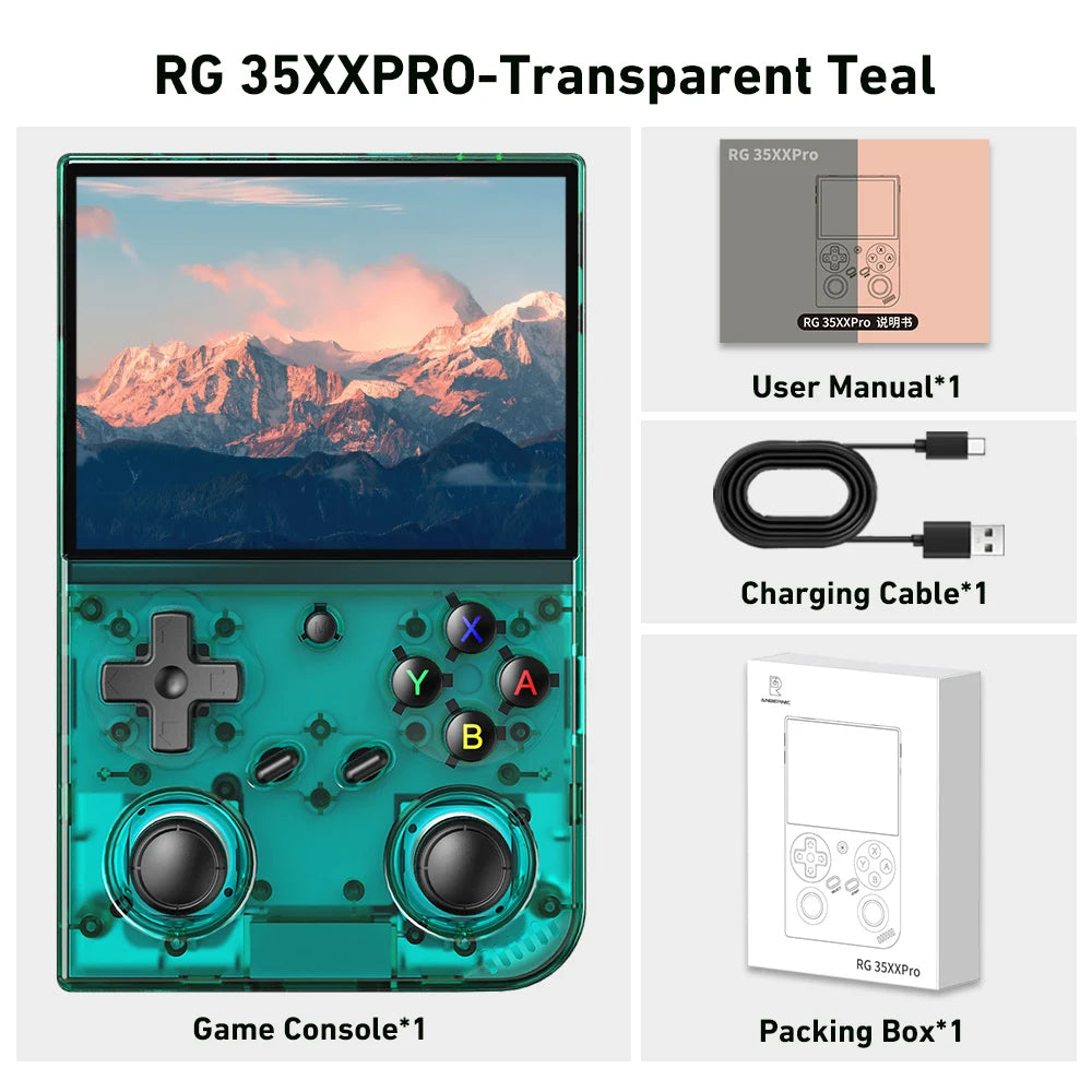 Anbernic RG 35XXPRO 64 Bit Handheld Video Game Console