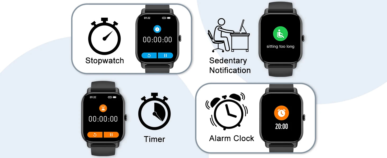 Jxrev Fitness Tracking Smart Watch