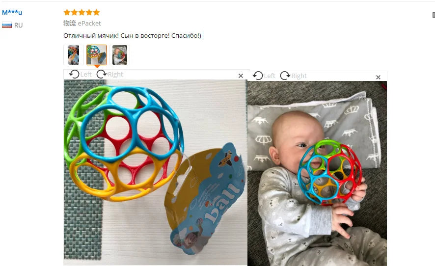 Baby Rattle Toys Infant Easy Grasp Baby Toy Newborn Gift Sensory Ball Teethers Hand Bell Develope Educational Toys for Children
