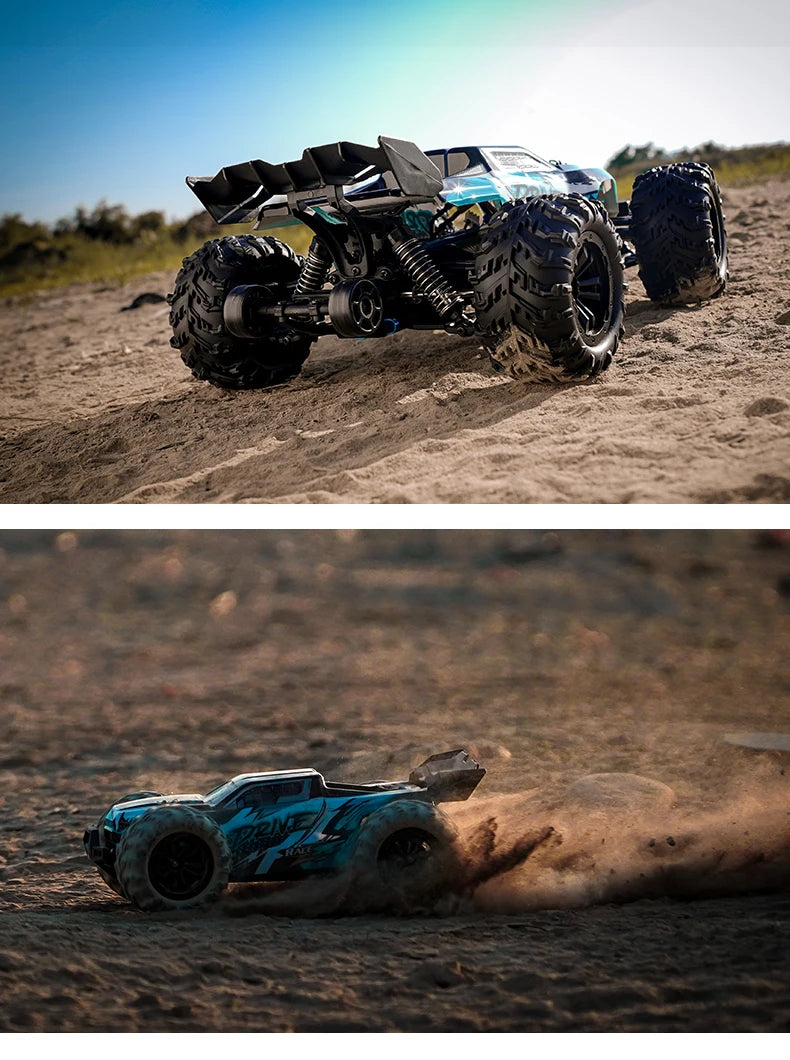 High Speed RC Car 1/16 4x4 Remote Control Brushless Vehicle 2.4G 4WD Electric Off-Road Drift Crawler Toys for Children
