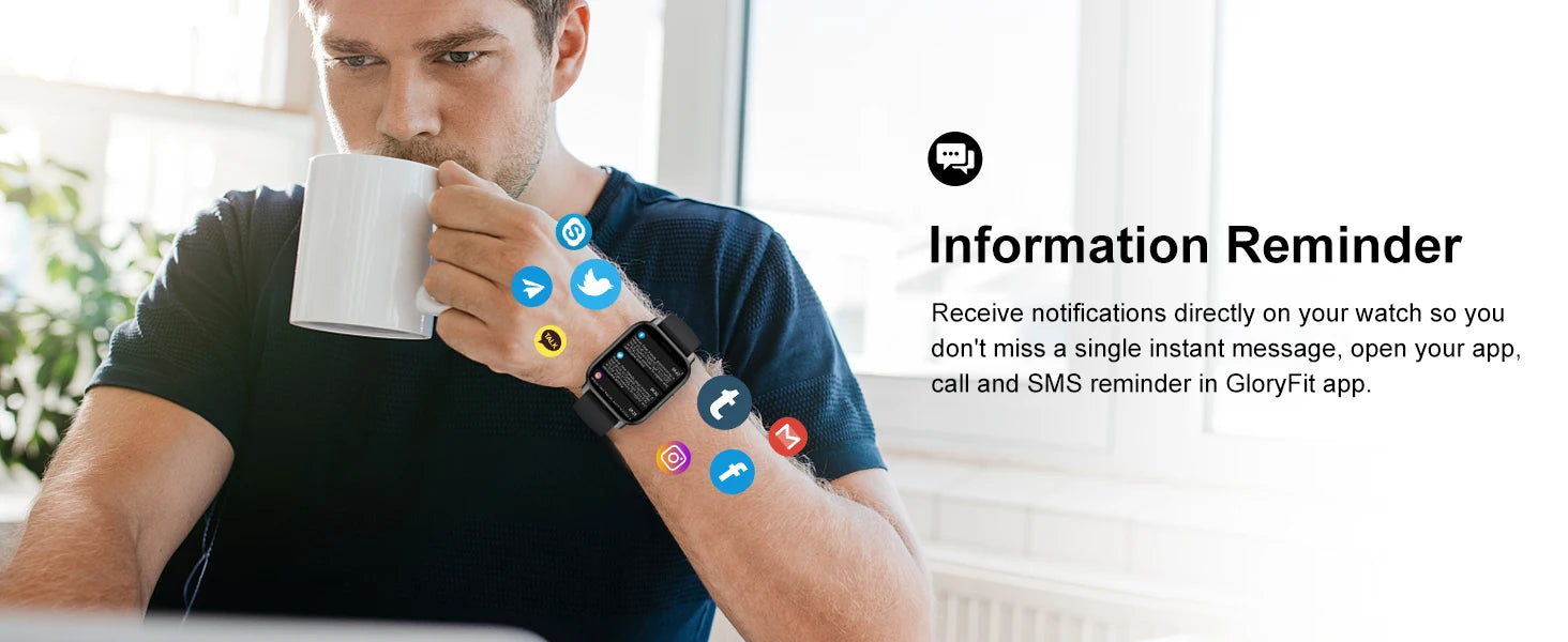 Jxrev Fitness Tracking Smart Watch