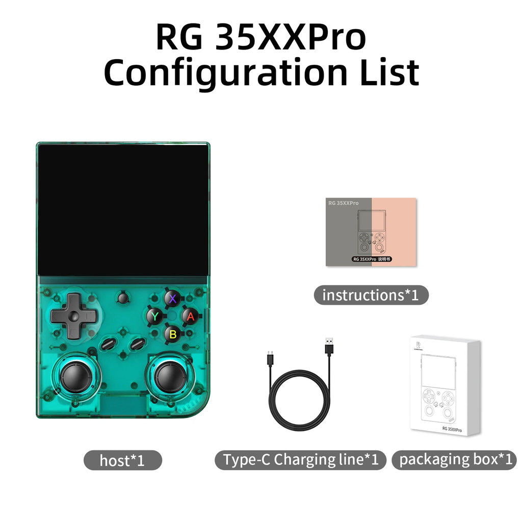 Anbernic RG 35XXPRO 64 Bit Handheld Video Game Console