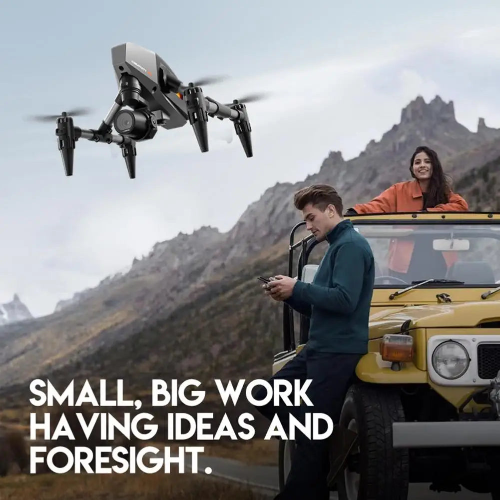 Foldable Remote Control Drone with 4K Dual Cameras