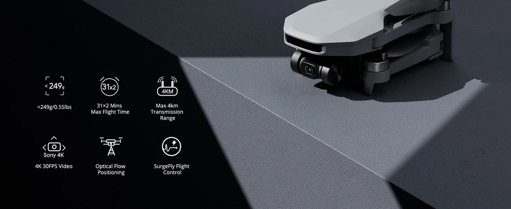 Professional Single Axis Potensic Drone With GPS Auto Return