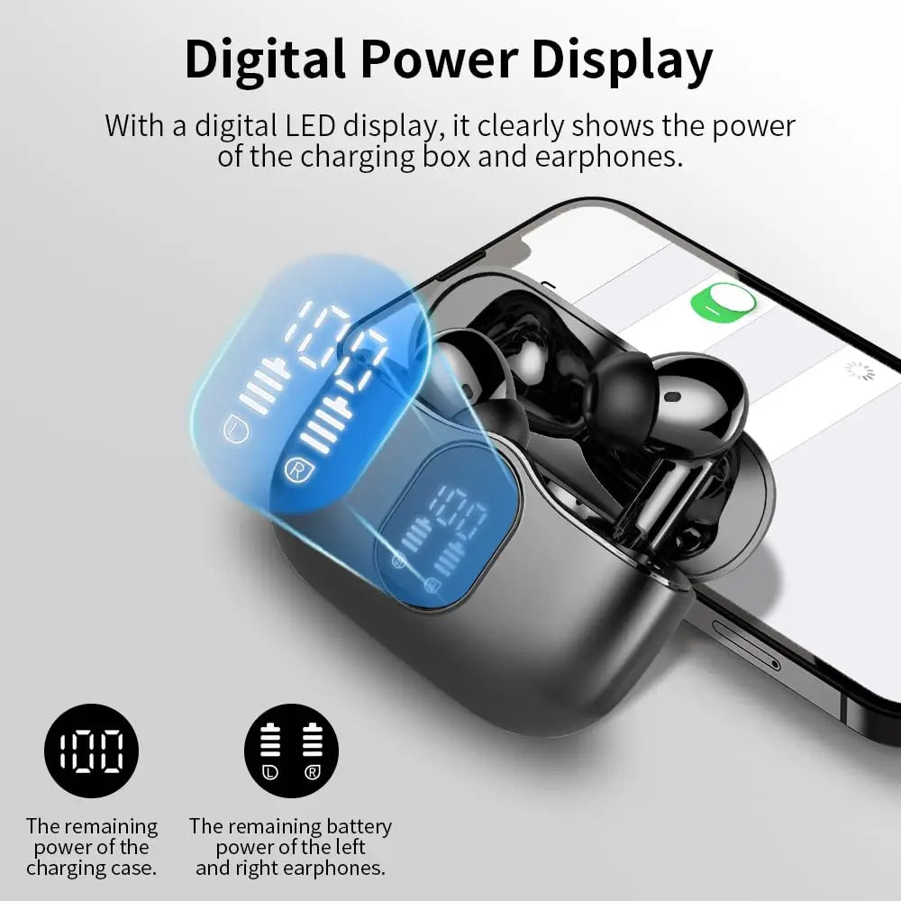 Wireless Earbuds with Bluetooth 5.3, In-Ear Headphones