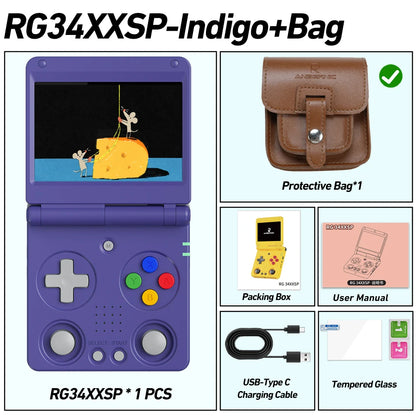 Anbernic RG34XXSP- Handheld Game Console