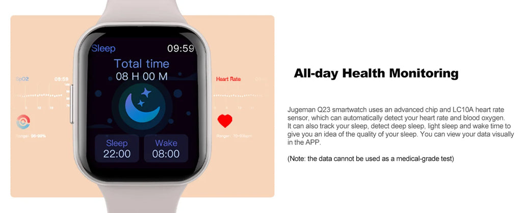 Smart Fitness Watch For Men & Women