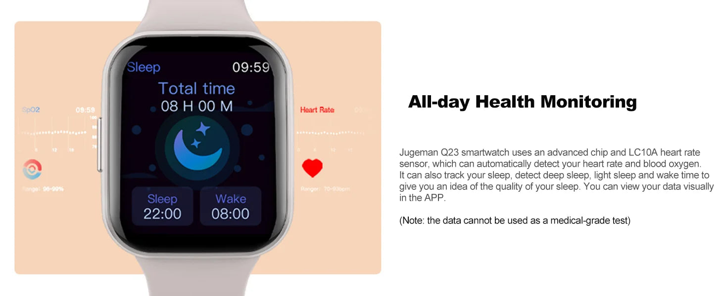 Smart Fitness Watch For Men & Women