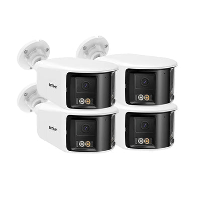 ANNKE 4K 8MP POE Surveillance Camera Dual Lens outdoor POE camera