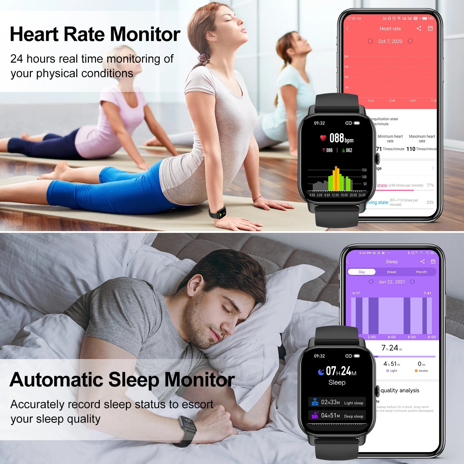 Jxrev Fitness Tracking Smart Watch