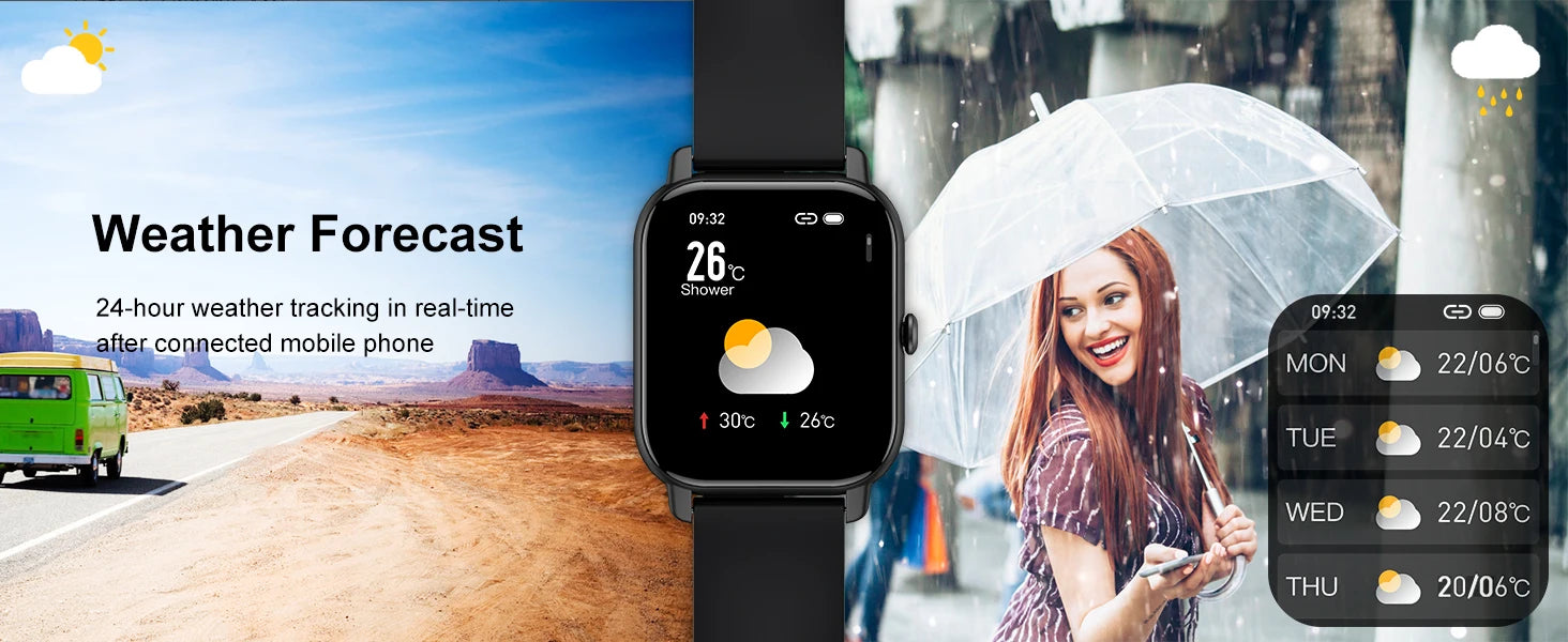 Jxrev Fitness Tracking Smart Watch