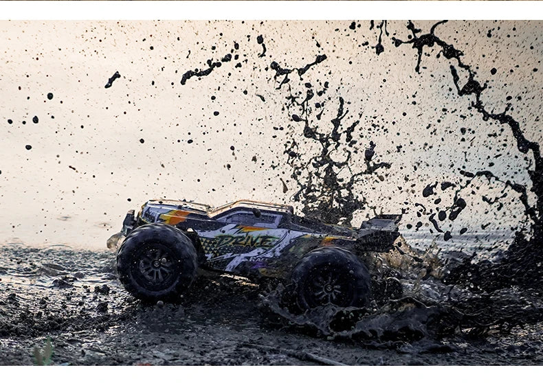 High Speed RC Car 1/16 4x4 Remote Control Brushless Vehicle 2.4G 4WD Electric Off-Road Drift Crawler Toys for Children