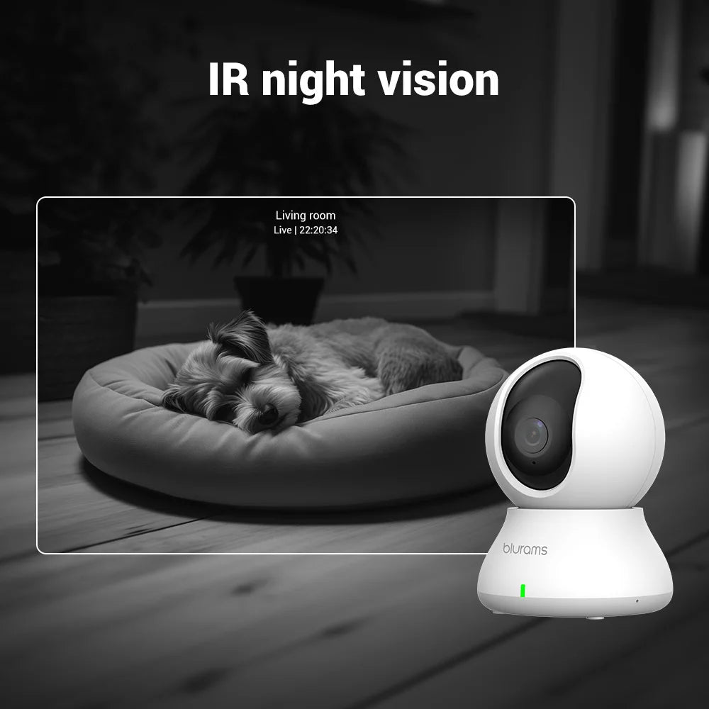 Baby Monitor Camera 2K HD Home Security Camera with Motion Detection and Two-Way Audio