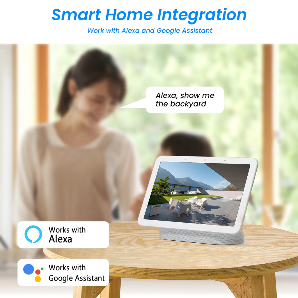 ANRAN 2K Solar Security Camera 3/5MP Outdoor Wireless 2.4G WIFI Camera Battery Cam Floodlight Color Night Vision
