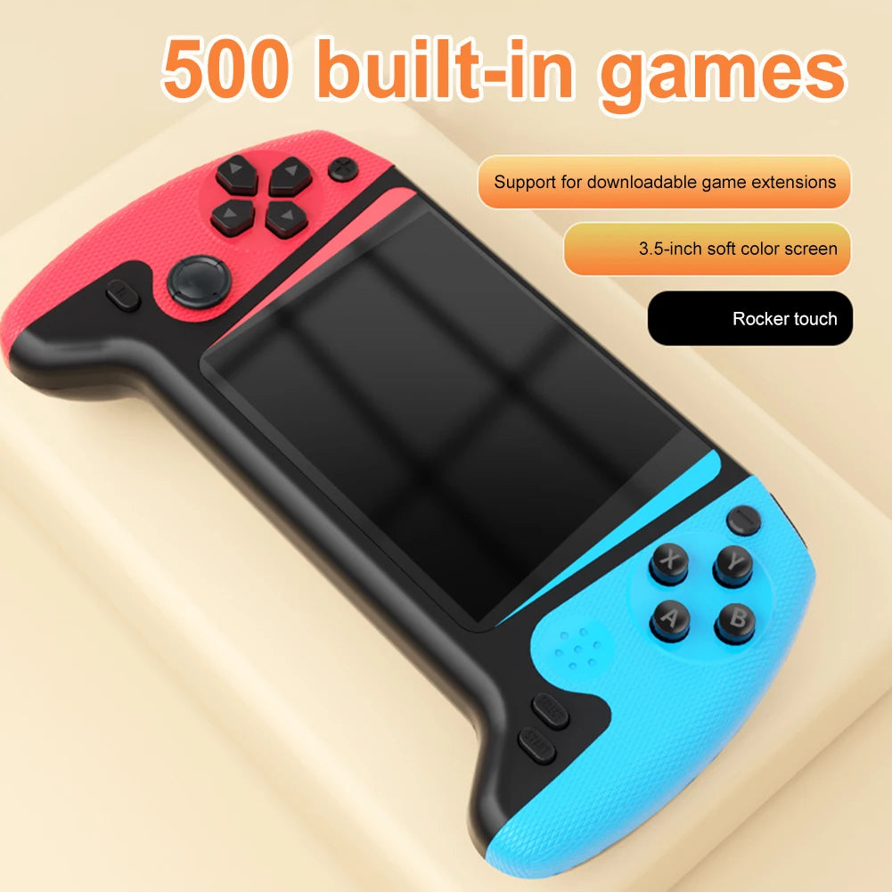 Retro Handheld Game Console Single Player Nostalgic 3.5" Screen