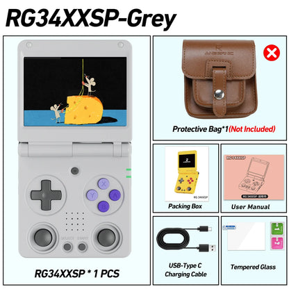 Anbernic RG34XXSP- Handheld Game Console