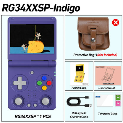 Anbernic RG34XXSP- Handheld Game Console