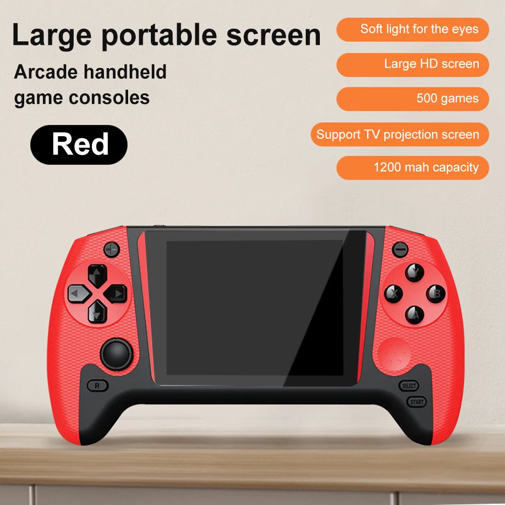 Retro Handheld Game Console Single Player Nostalgic 3.5" Screen
