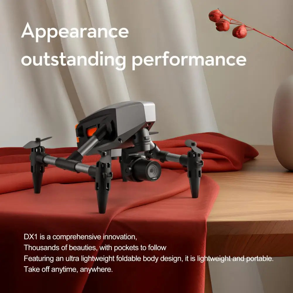 Foldable Remote Control Drone with 4K Dual Cameras