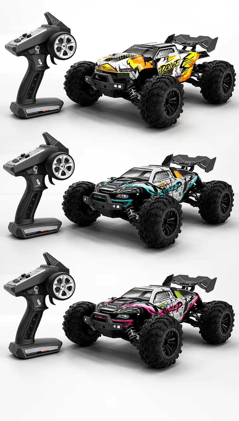 High Speed RC Car 1/16 4x4 Remote Control Brushless Vehicle 2.4G 4WD Electric Off-Road Drift Crawler Toys for Children