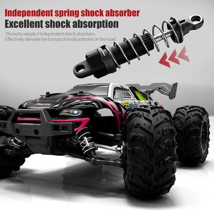 High Speed RC Car 1/16 4x4 Remote Control Brushless Vehicle 2.4G 4WD Electric Off-Road Drift Crawler Toys for Children
