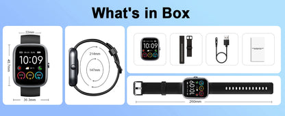 Smart Watch- IP68 Waterproof Fitness Smart Watch