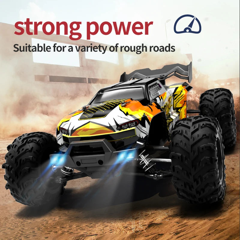 High Speed RC Car 1/16 4x4 Remote Control Brushless Vehicle 2.4G 4WD Electric Off-Road Drift Crawler Toys for Children