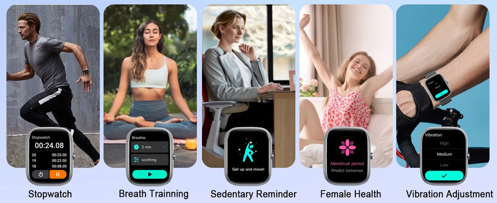 Smart Watch- IP68 Waterproof Fitness Smart Watch