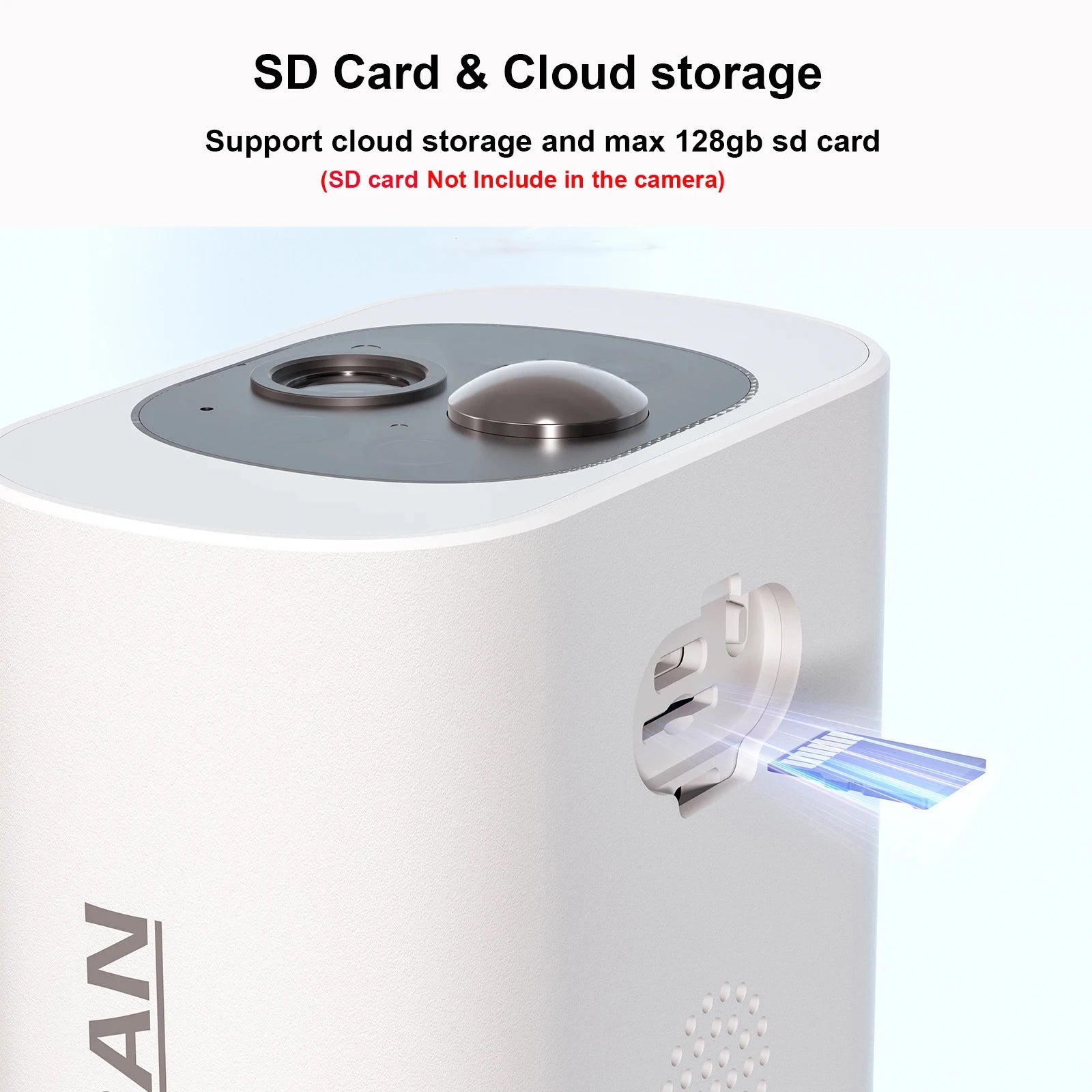 ANRAN 2K Solar Security Camera 3/5MP Outdoor Wireless 2.4G WIFI Camera Battery Cam Floodlight Color Night Vision