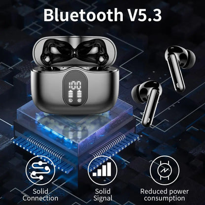 Wireless Earbuds with Bluetooth 5.3, In-Ear Headphones