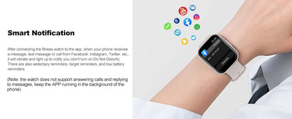 Smart Fitness Watch For Men & Women