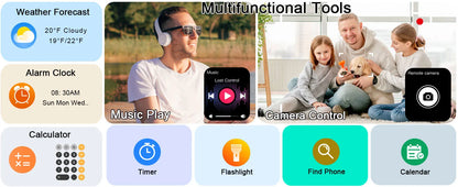Smart Watch- IP68 Waterproof Fitness Smart Watch