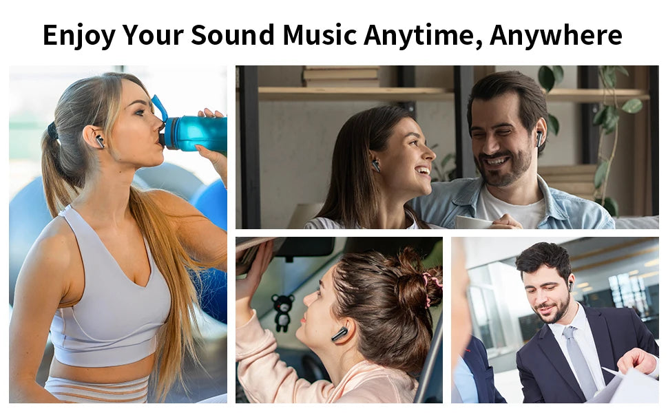 Wireless Earbuds with Bluetooth 5.3, In-Ear Headphones