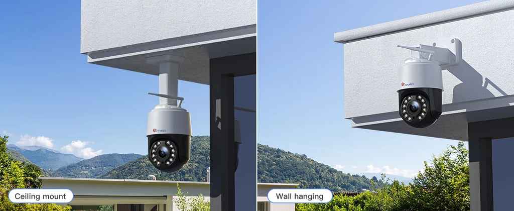 Ctronics Real 4K 8MP Surveillance Camera WiFi 5G Optical Zoom Security Camera