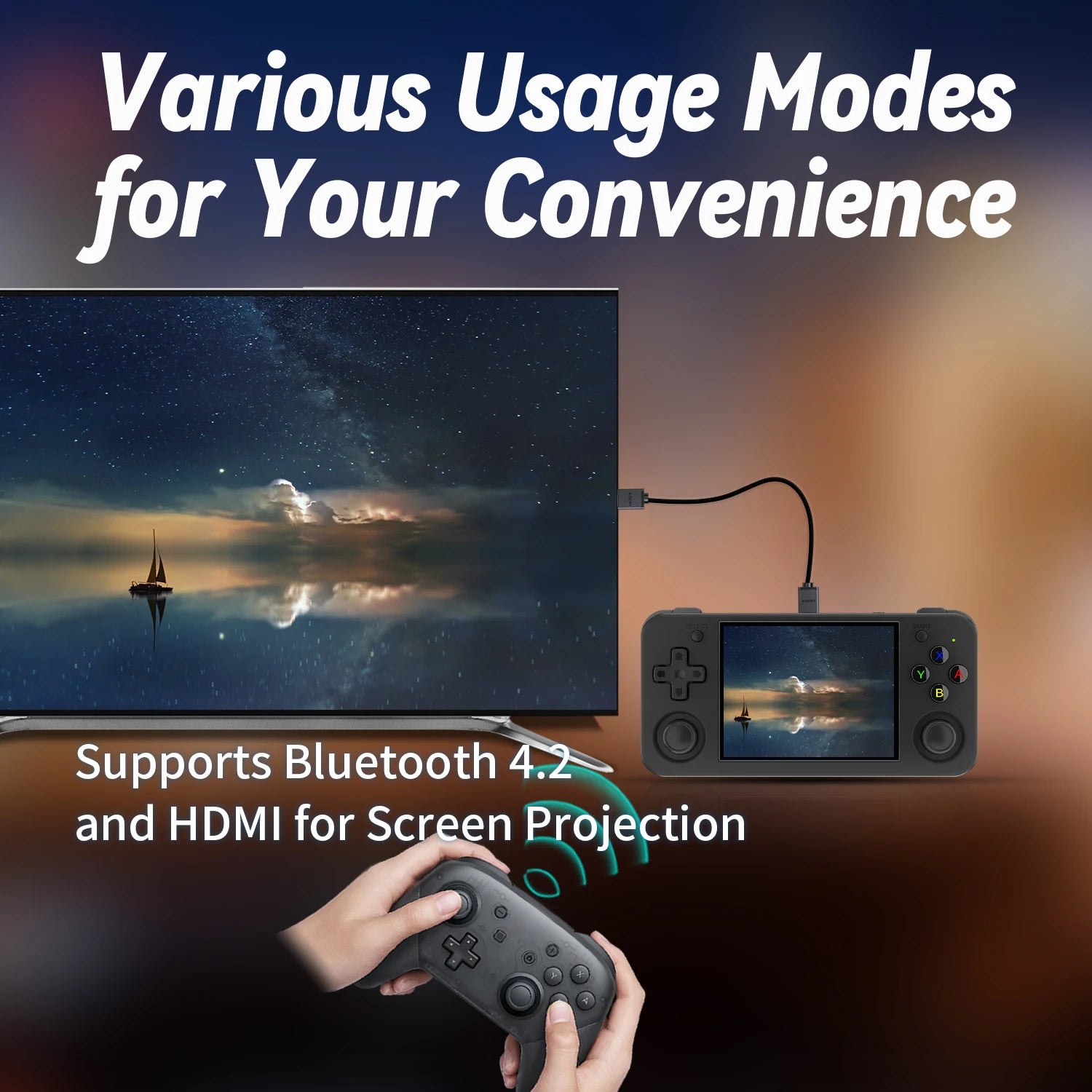 ANBERNIC RG35XX H Retro Handheld Game Video Player Console