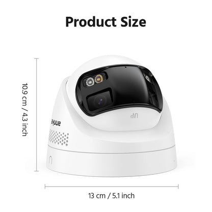 ANNKE 4K 8MP POE Surveillance Camera Dual Lens outdoor POE camera