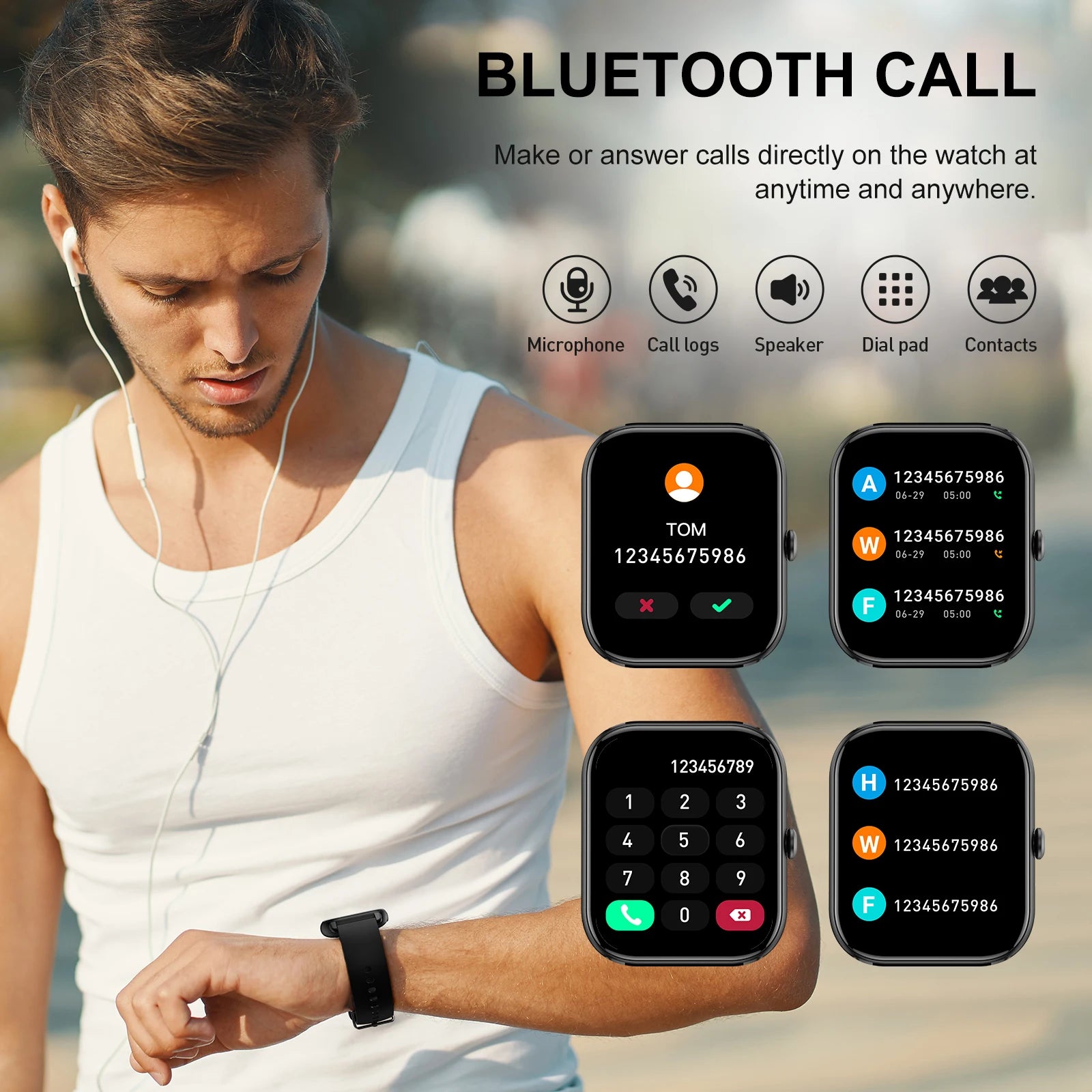 Jxrev Fitness Tracking Smart Watch