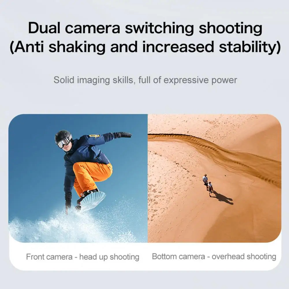 Foldable Remote Control Drone with 4K Dual Cameras