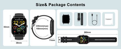 Jxrev Fitness Tracking Smart Watch