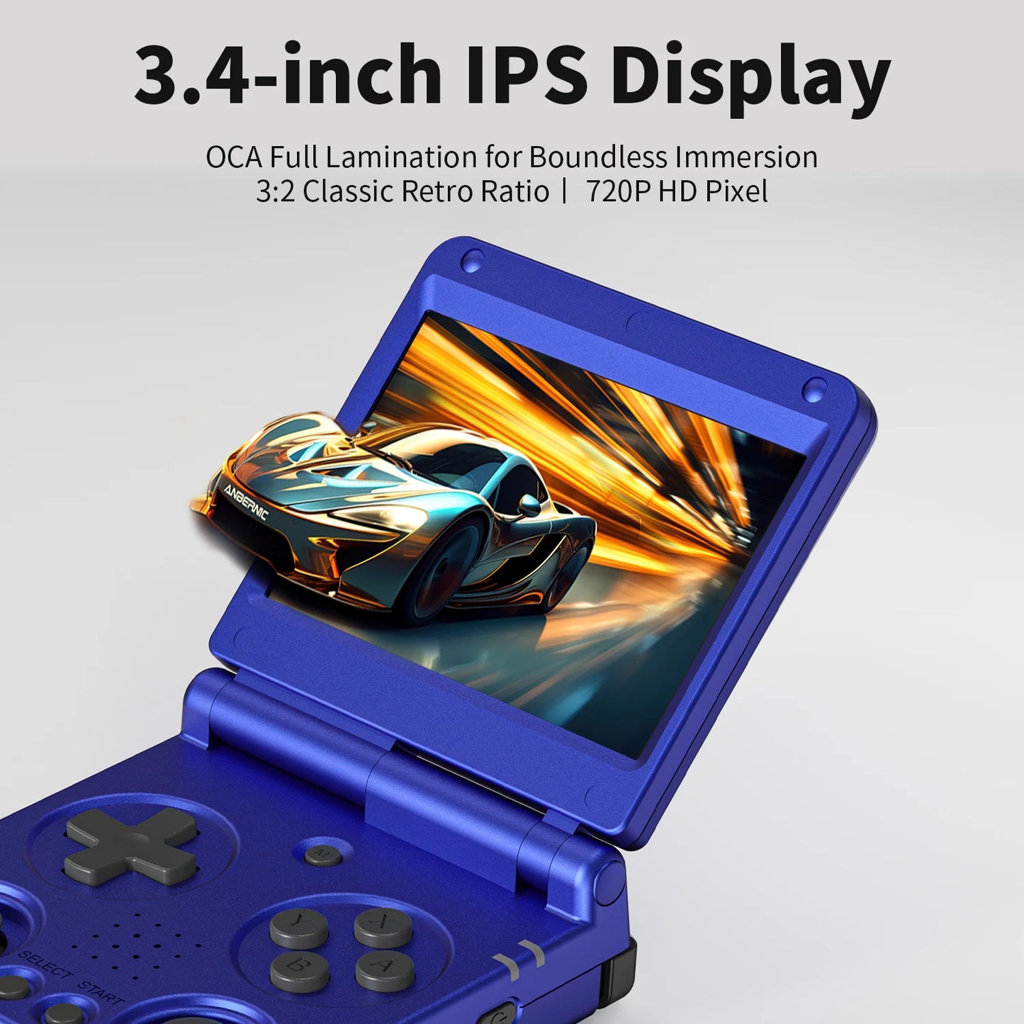 Anbernic RG34XXSP- Handheld Game Console