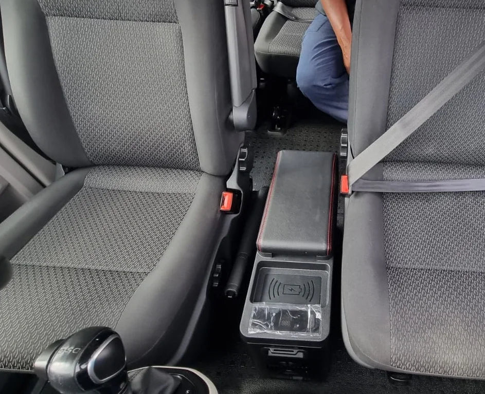 8L Armrest Freezer Cooler Mini Fridge 12/24 V With Compressor For Car MPV