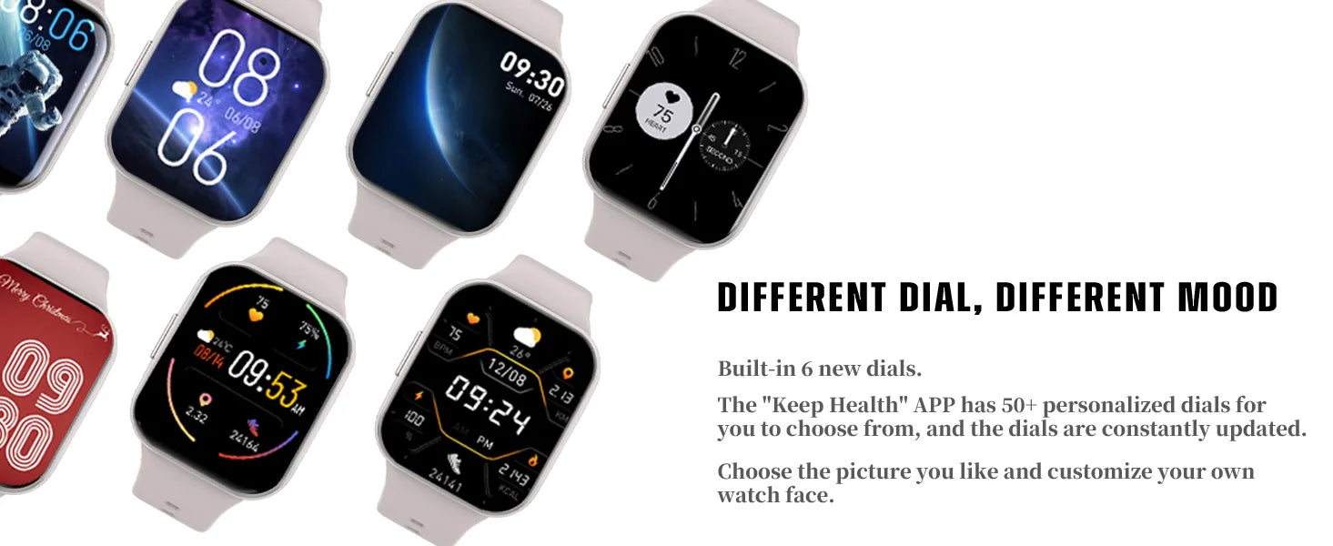 Smart Fitness Watch For Men & Women