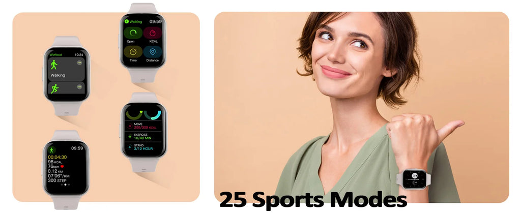 Smart Fitness Watch For Men & Women