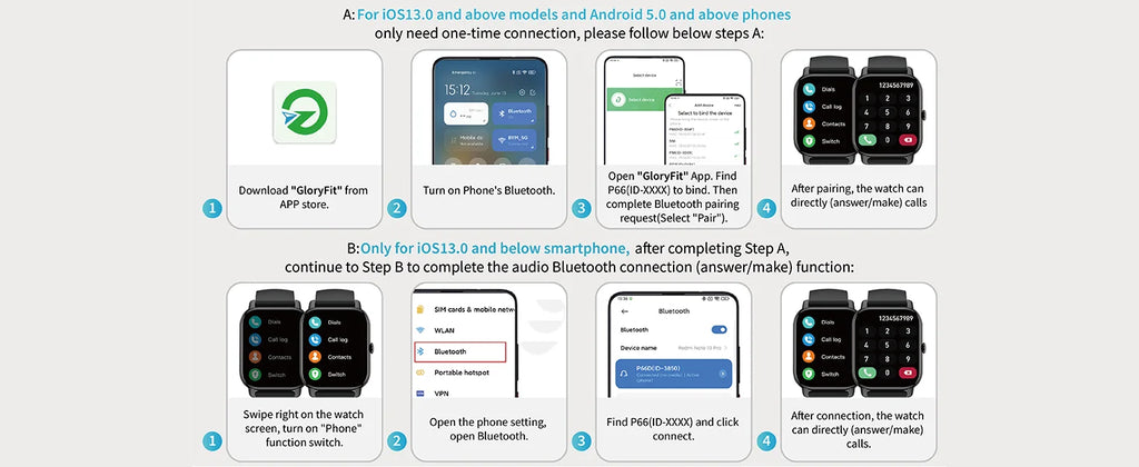 Jxrev Fitness Tracking Smart Watch