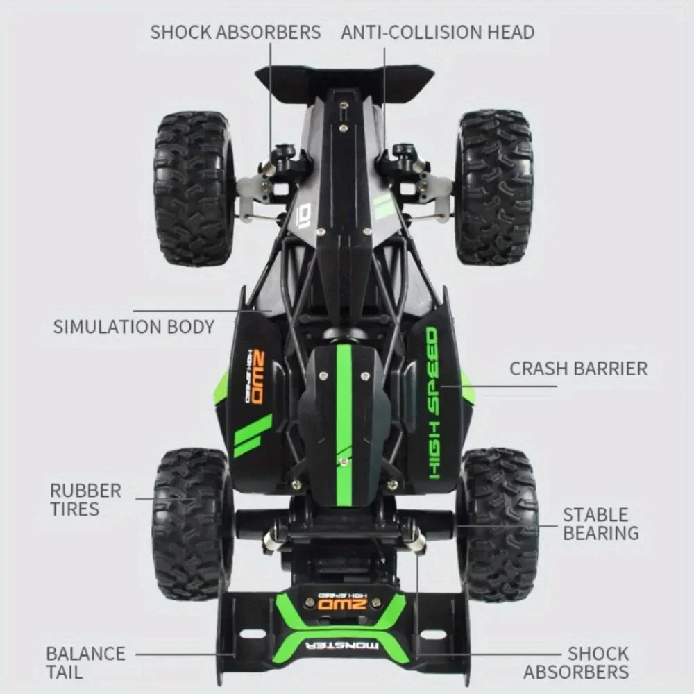 RC Drifting Car Racing  High Speed 15KM/H Radio Control Model 2.4G Drift Race Vehicle for Boys Girl Gifts